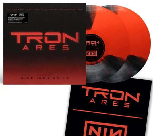 Nine Inch Nails - Tron: Ares (Original Soundtrack) (Limited Edition, Red & Black Marble Color Vinyl) (Import) (2 LP) - Joco Records