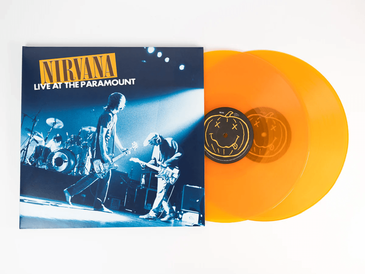 Nirvana - Live At The Paramount (Transparent Orange Color Vinyl) (2 LP) - Joco Records