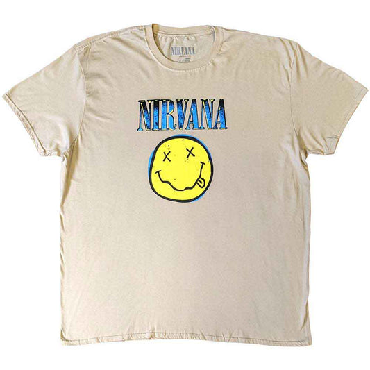 Nirvana - Xerox Happy Face (T-Shirt)