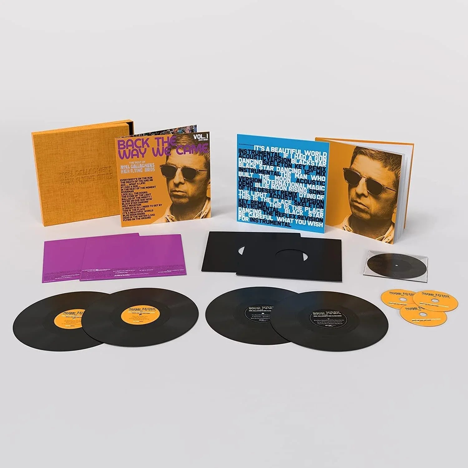 Noel Gallagher's High Flying Birds - Back The Way We Came: Vol. 1 (2011 - 2021) (Oversize Item Split, Deluxe Edition, Boxed Set) (Vinyl Box Set) - Joco Records