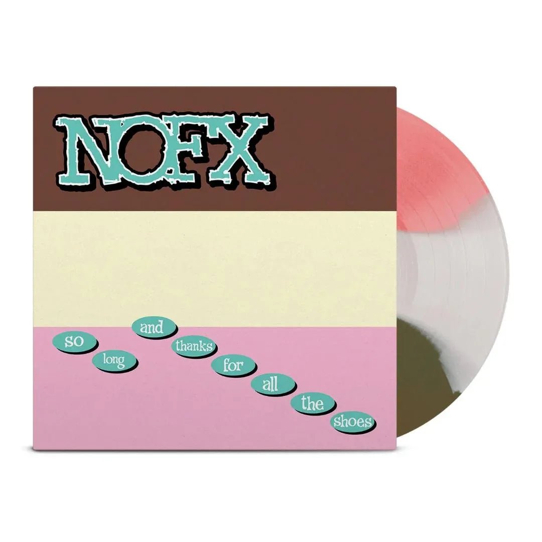 NOFX - So Long and Thanks for All the Shoes (Brown, White Vinyl, Pink Vinyl) (LP) - Joco Records