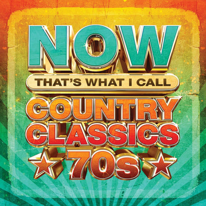 Various Artists - NOW Country Classics '70s (Limited Edition, Translucent Orange Vinyl) (LP) - Joco Records