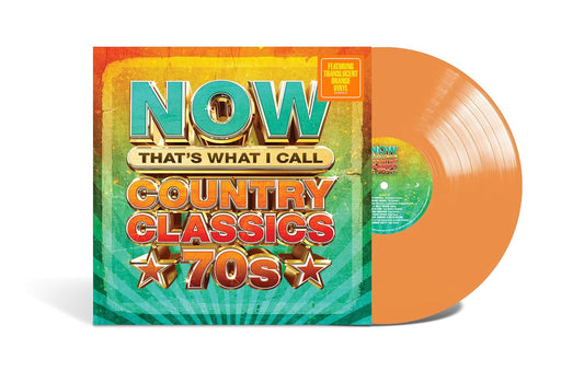 Various Artists - NOW Country Classics '70s (Limited Edition, Translucent Orange Vinyl) (LP) - Joco Records