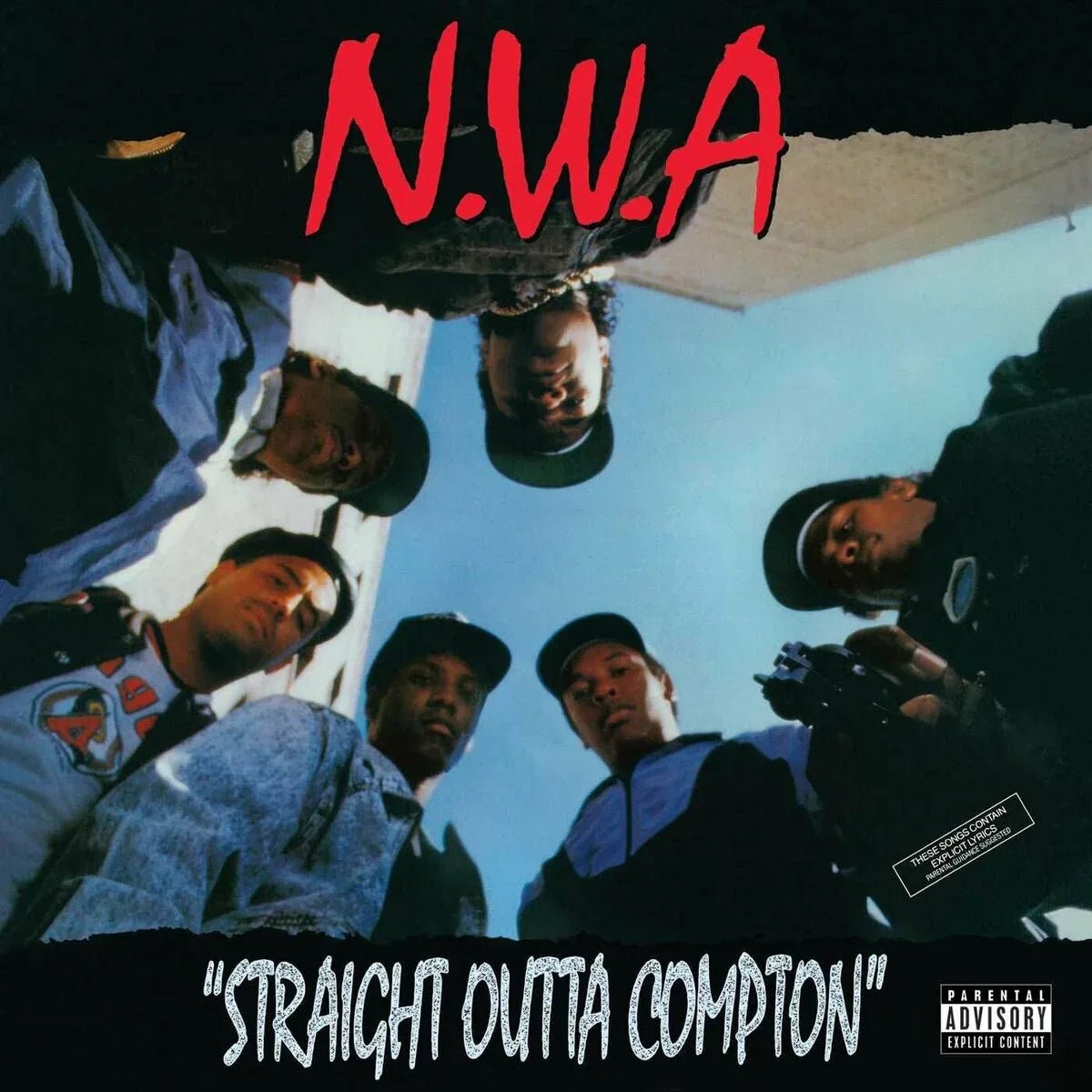 N.W.A. - Straight Outta Compton (Limited Edition, Red Vinyl) (LP) - Joco Records