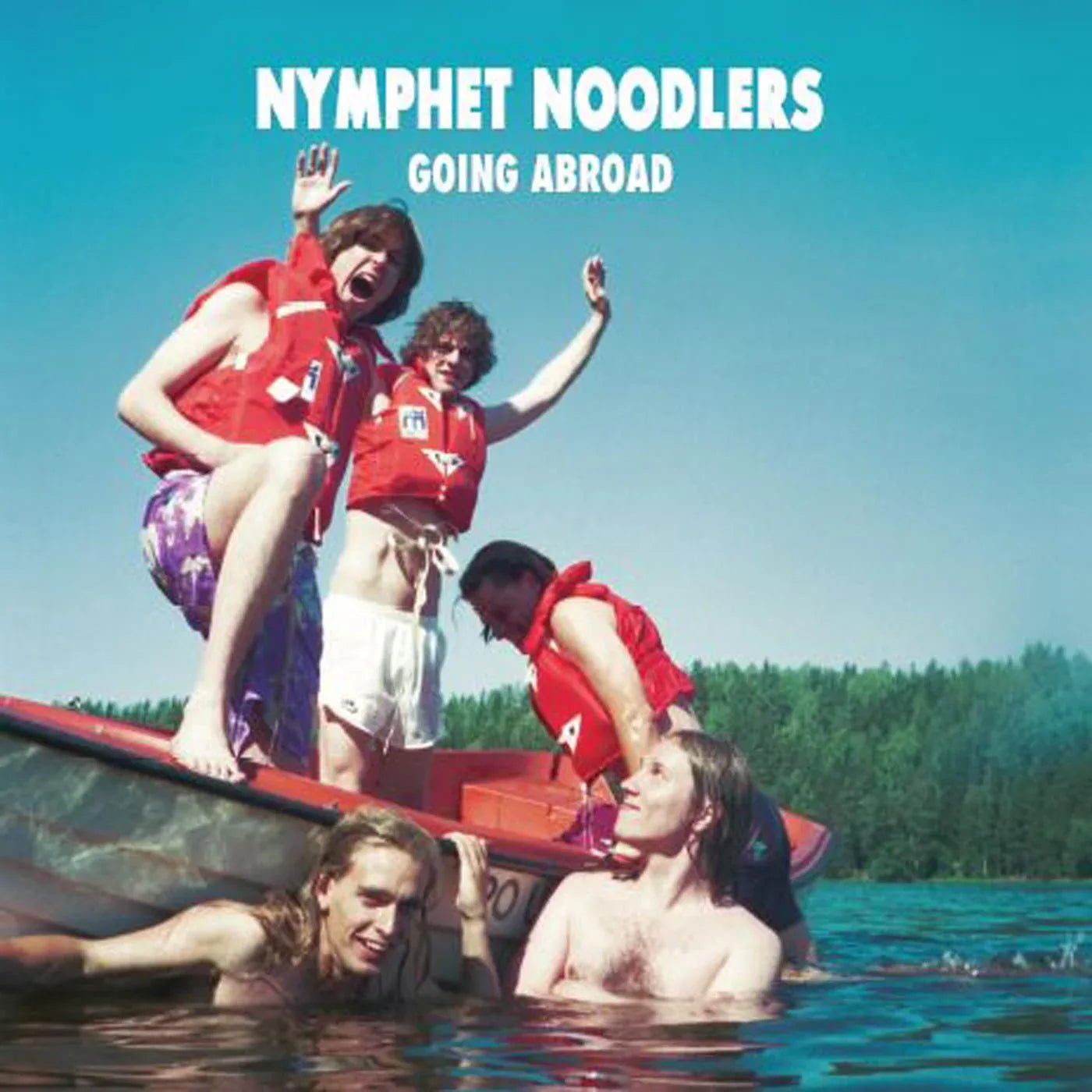 Nymphet Noodlers - Going Abroad (White Vinyl) (2 LP) - Joco Records