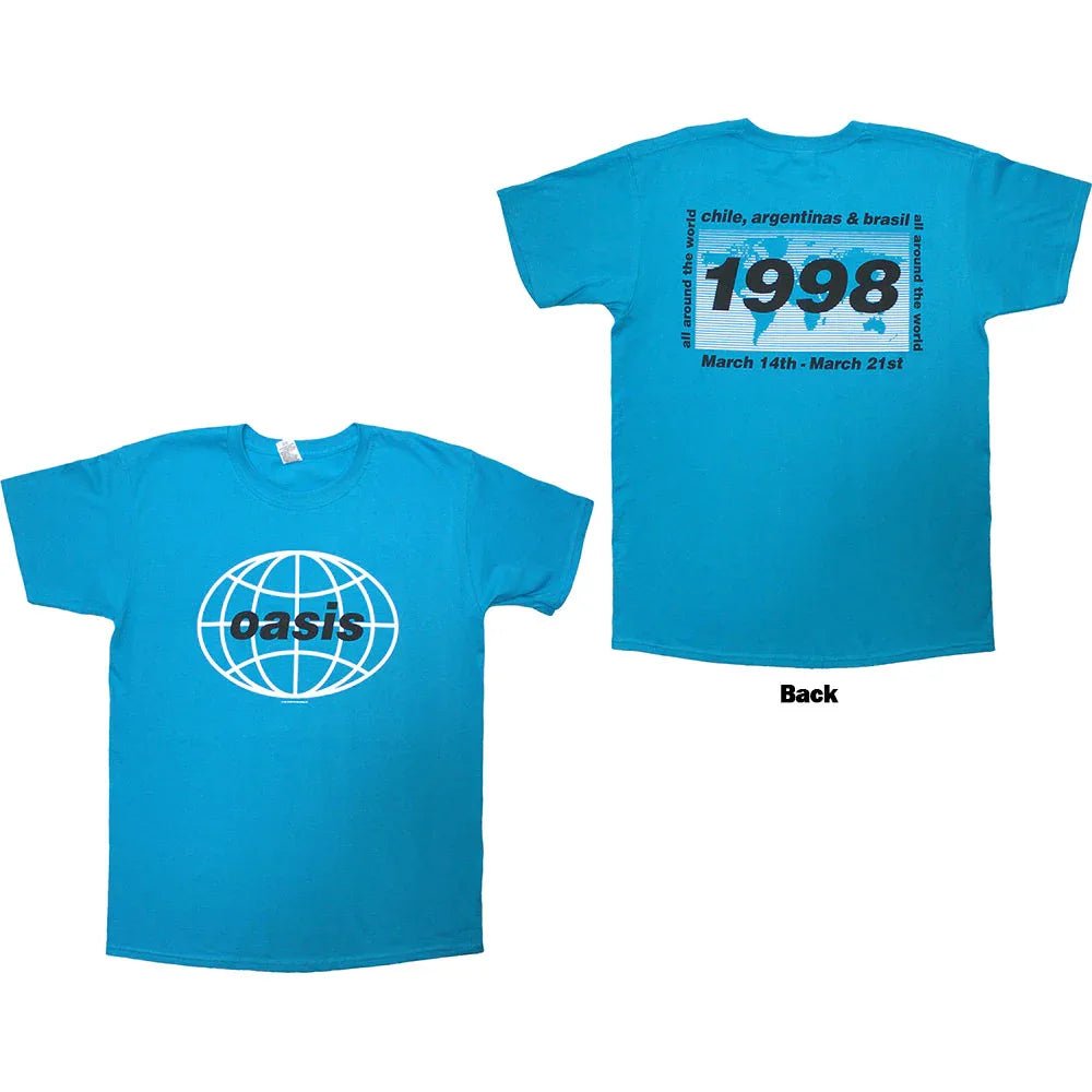 Oasis - 1998 World Tour - South America (T-Shirt) - Joco Records