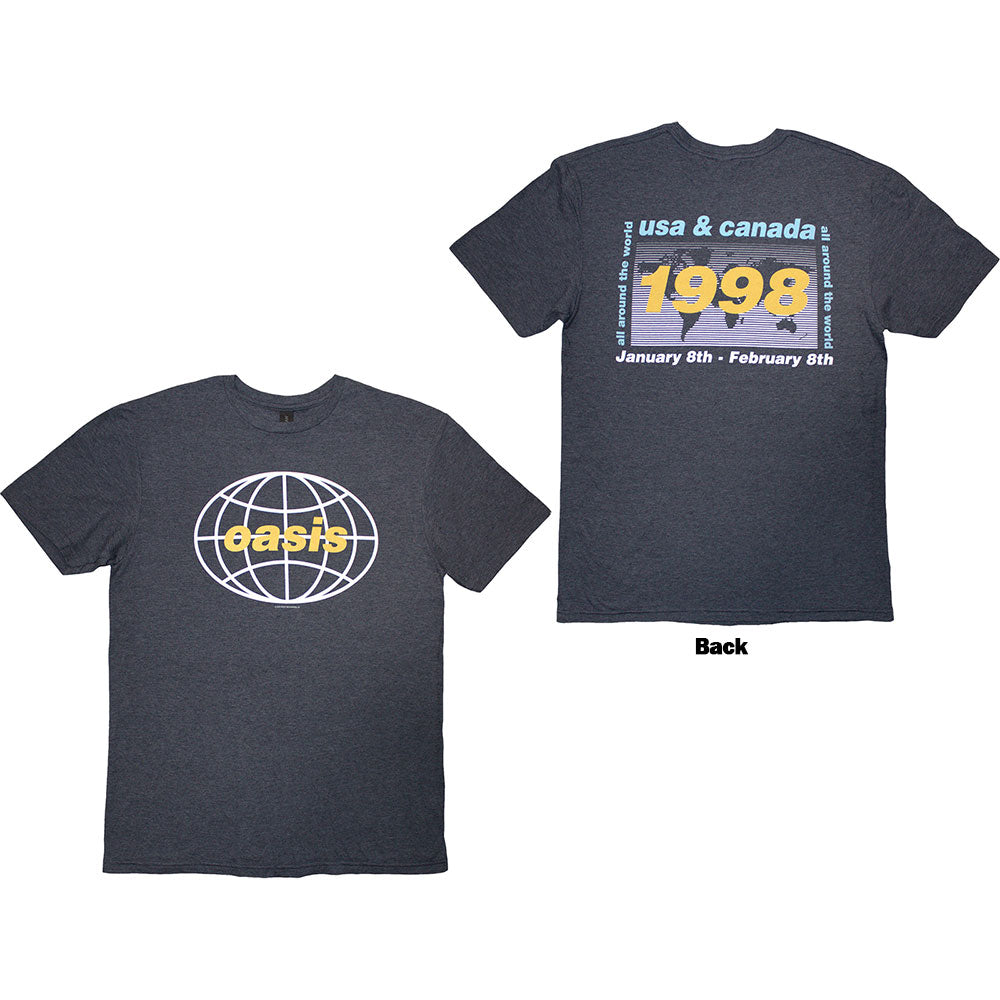 Oasis - 1998 World Tour - USA/Canada Blue
