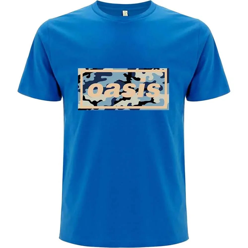 Oasis - Camo Logo (T-Shirt) - Joco Records