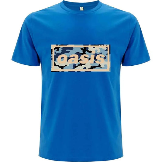Oasis - Camo Logo (T-Shirt) - Joco Records