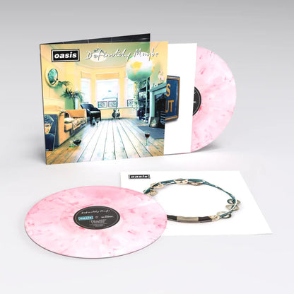 Oasis - Definitely Maybe : 30th Anniversary Edition (Pink & White Vinyl) (2 LP) - Joco Records