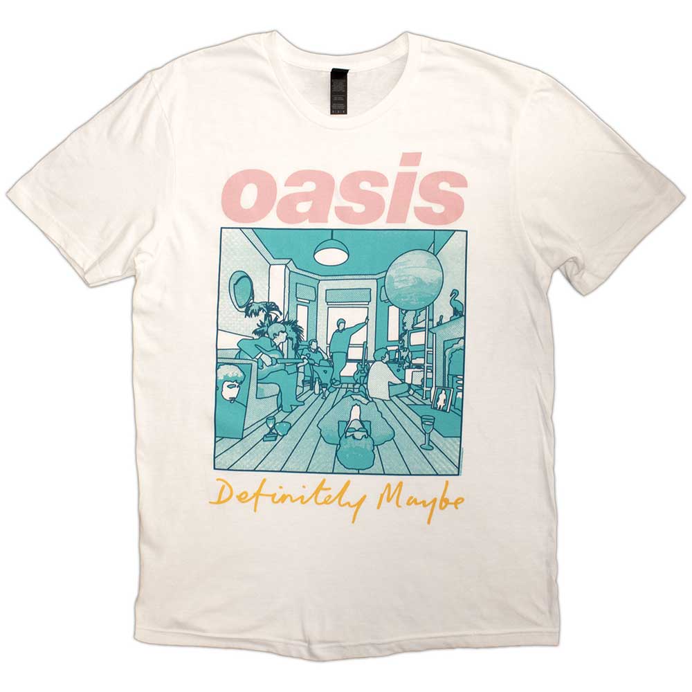 Oasis - Definitely Maybe Illustration Colour (T-Shirt) - Joco Records
