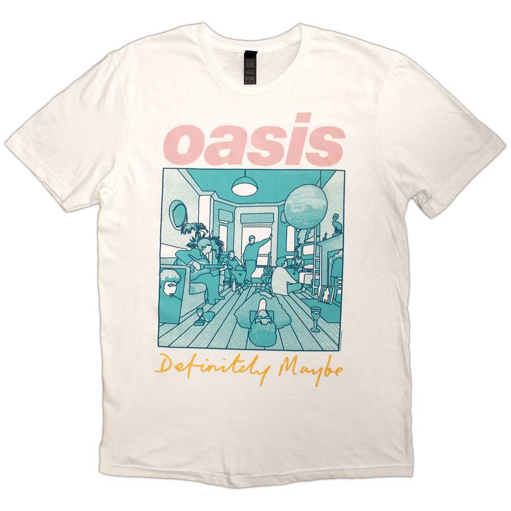 Oasis - Definitely Maybe Illustration Colour (T-Shirt)