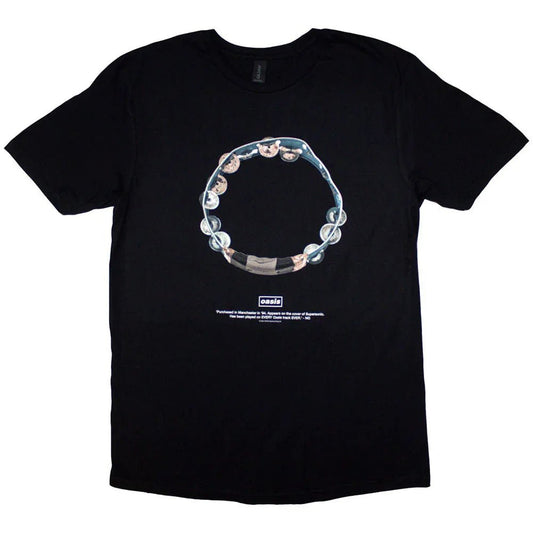 Oasis - Definitely Maybe Tambourine (T-Shirt) - Joco Records
