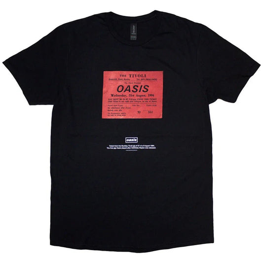 Oasis - Definitely Maybe Ticket Stub (T-Shirt) - Joco Records