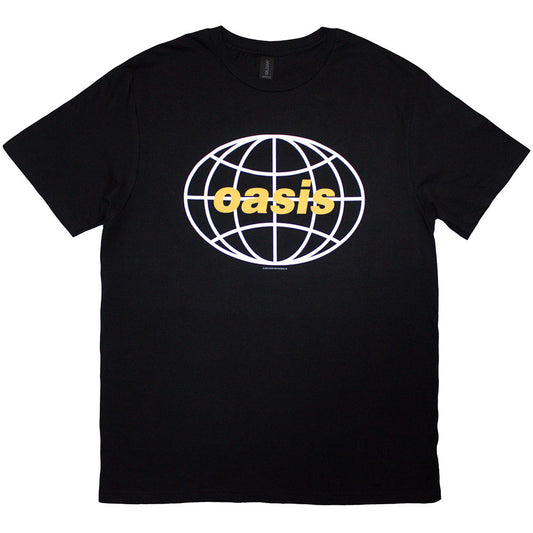 Oasis - Globe Logo Black