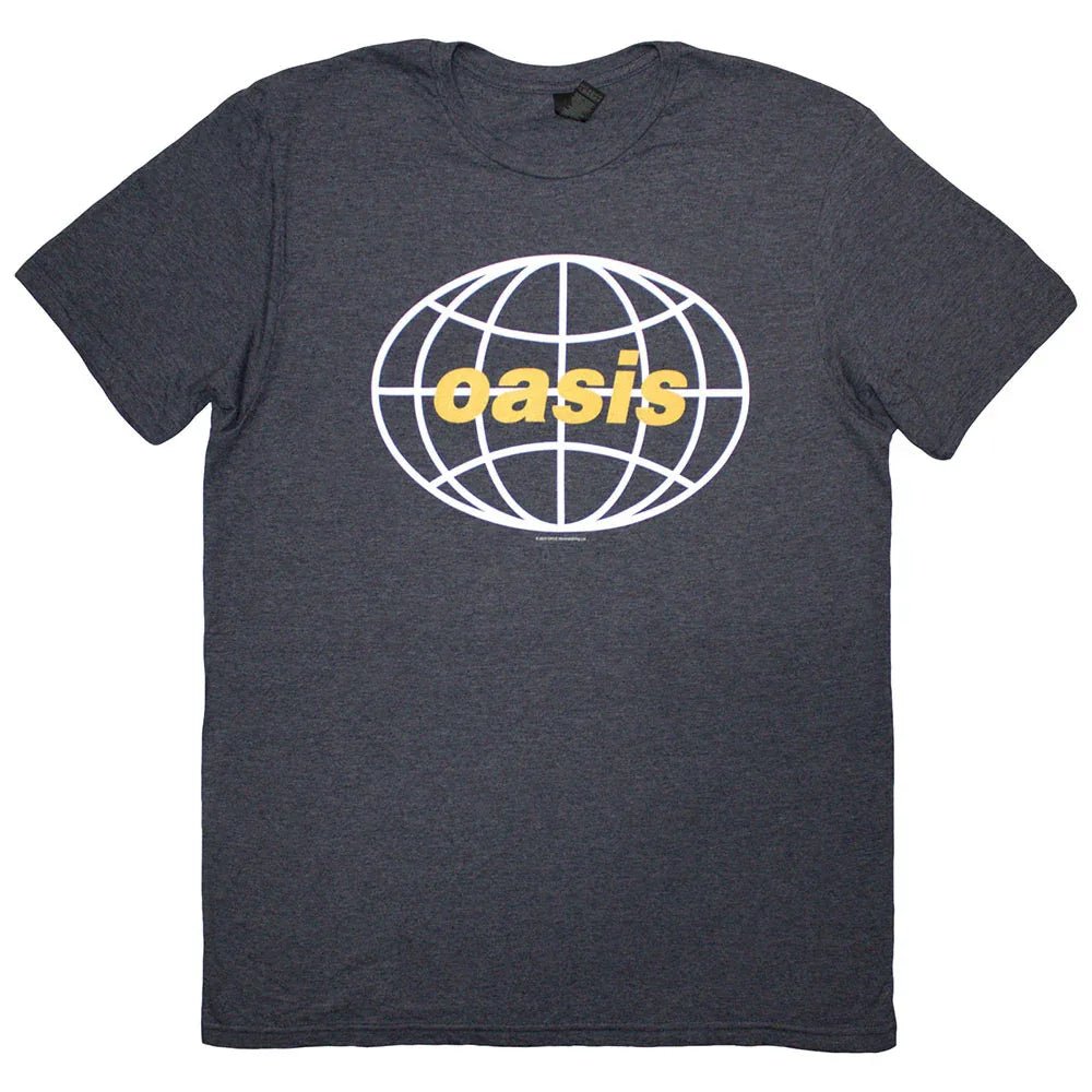 Oasis - Globe Logo (T-Shirt) - Joco Records
