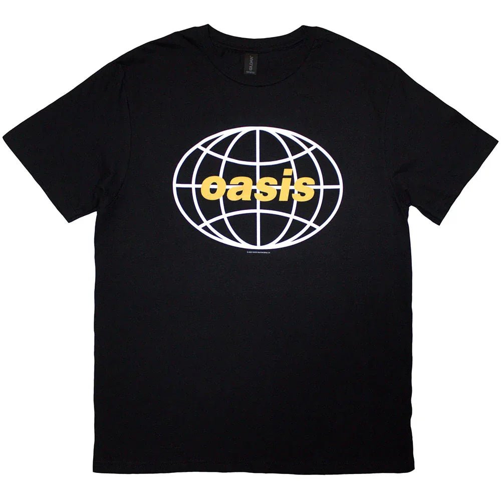 Oasis - Globe Logo (T-Shirt) - Joco Records