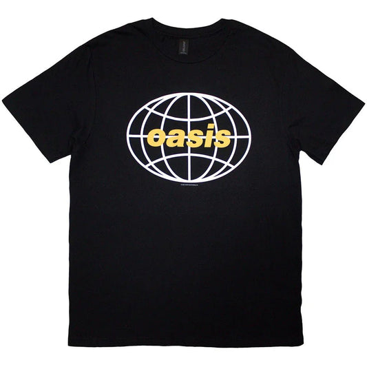 Oasis - Globe Logo (T-Shirt) - Joco Records