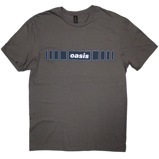 Oasis - Horizontal Bars Logo Grey