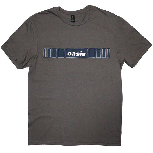 Oasis - Horizontal Bars Logo (T-Shirt) - Joco Records