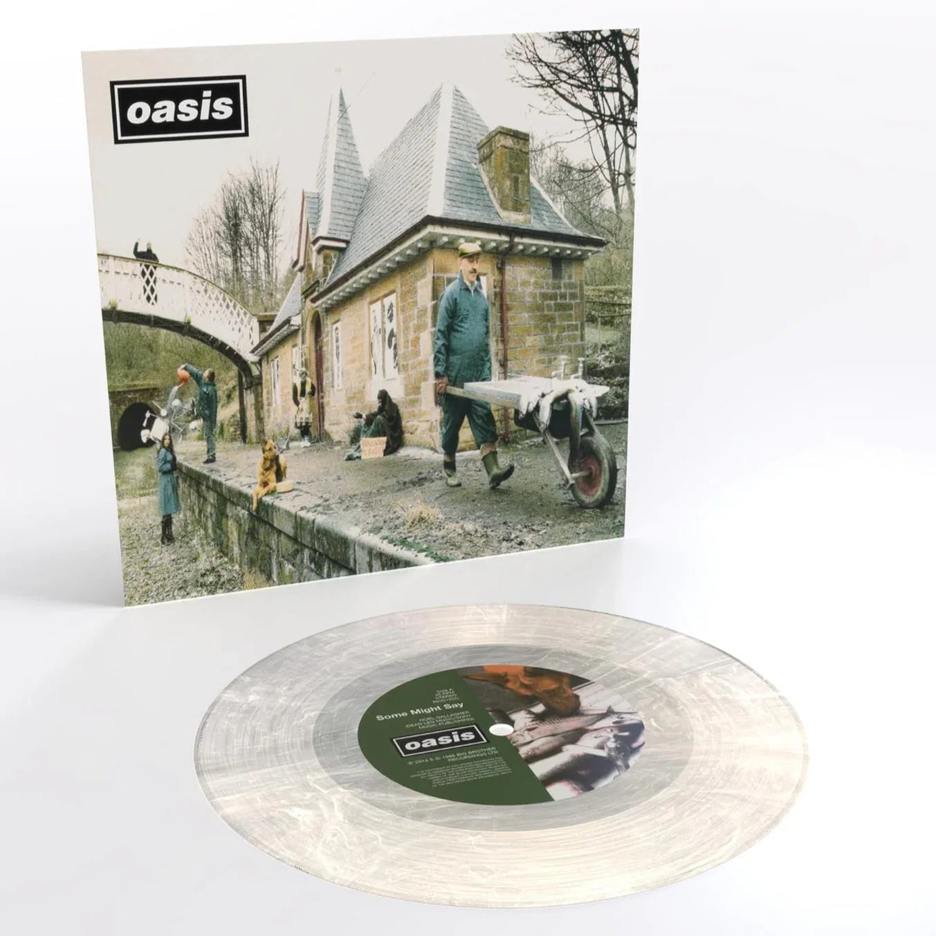 Oasis - Some Might Say: 30th Anniversary Edition (Limited Edition Import, Clear Vinyl) (Vinyl) - Joco Records