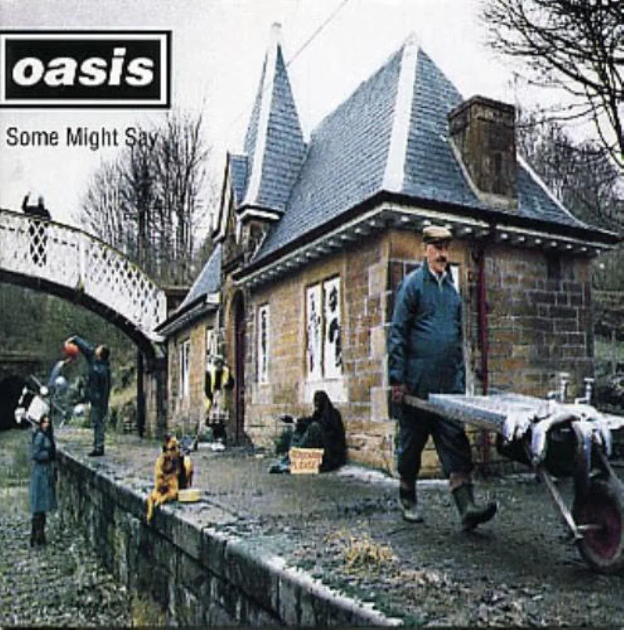 Oasis - Some Might Say: 30th Anniversary Edition (Limited Edition Import, Clear Vinyl) (Vinyl) - Joco Records
