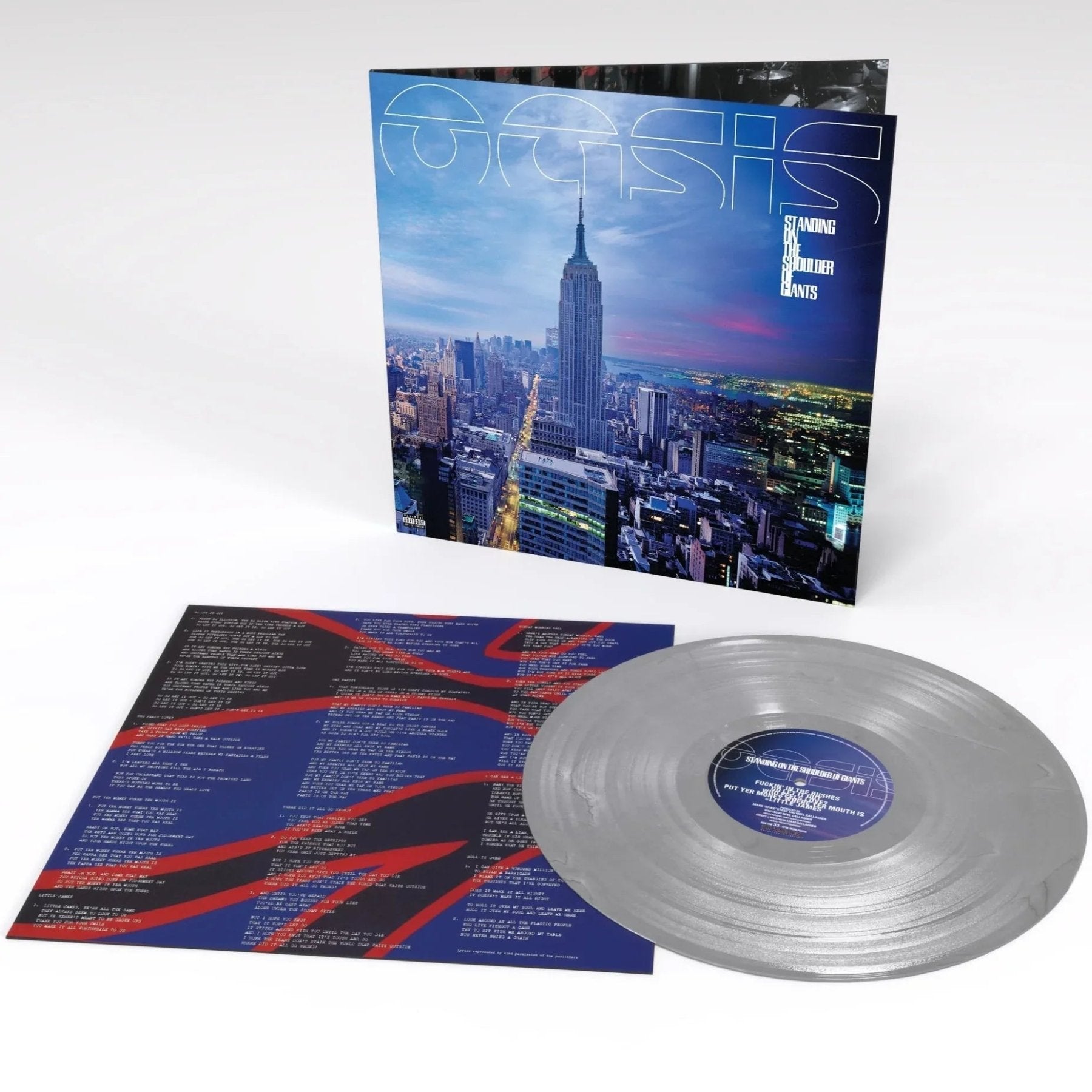 Oasis - Standing On The Shoulder Of Giants (25th Anniversary, Limited Edition, Silver Vinyl) (LP) - Joco Records