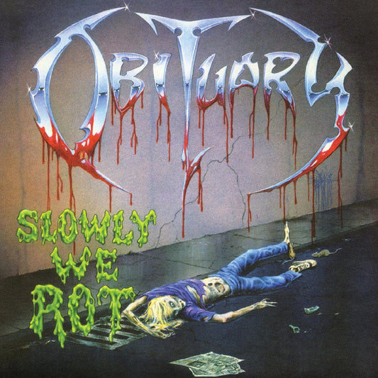 Obituary - Slowly We Rot (Remastered Expanded) (Corpse Blue With Blood Splatter Vinyl) - Joco Records