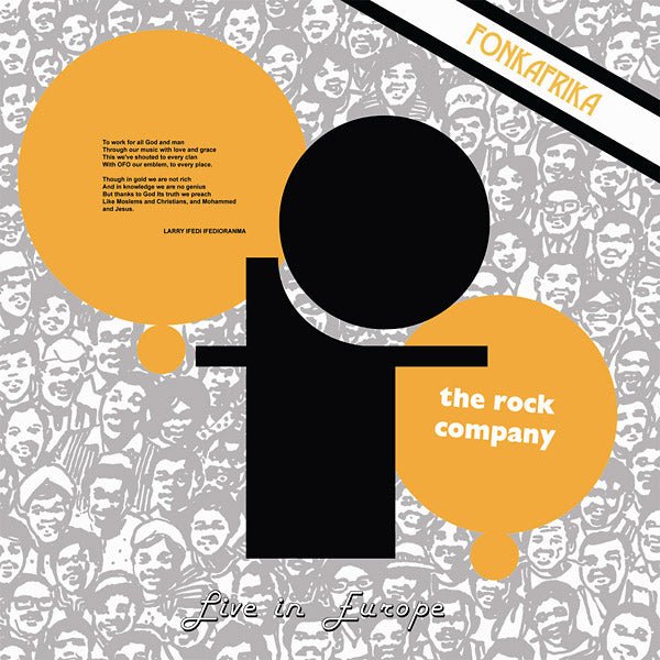 Ofo The Rock Company - Live In Europe - Fonk Afrika (LP) - Joco Records