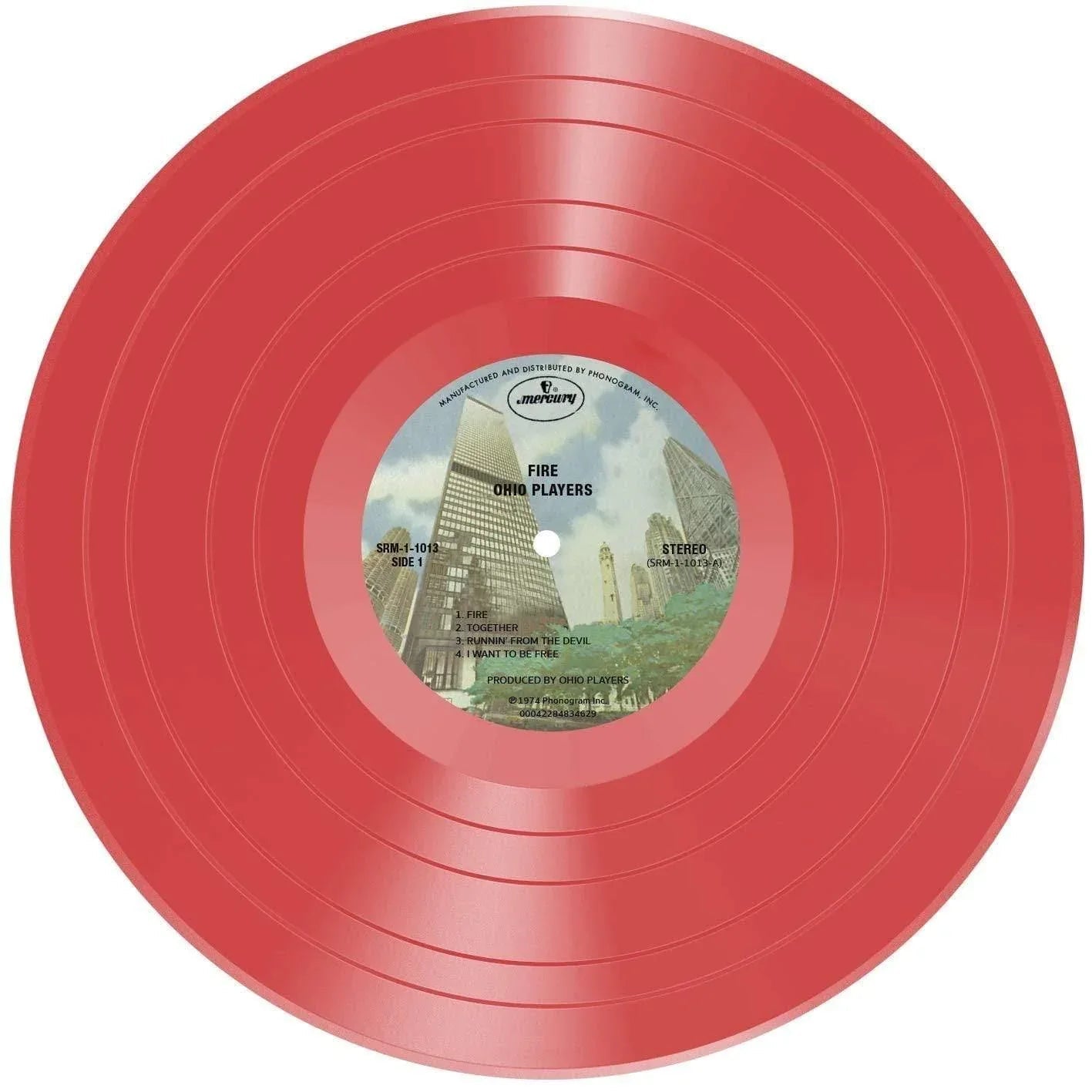 Ohio Players - Fire (Limited Edition, Translucent Red Vinyl) (LP) - Joco Records