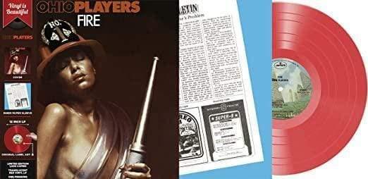 Ohio Players - Fire (Limited Edition, Translucent Red Vinyl) (LP) - Joco Records