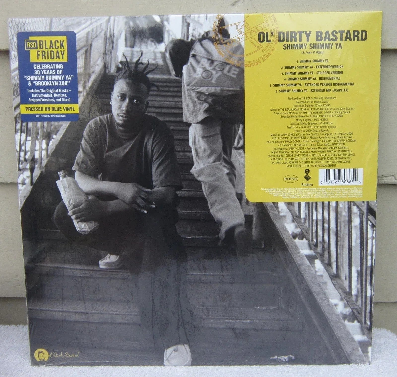 Ol' Dirty Bastard - Shimmy Shimmy Ya / Brooklyn Zoo (12") (RSD 11.28.25) - Joco Records