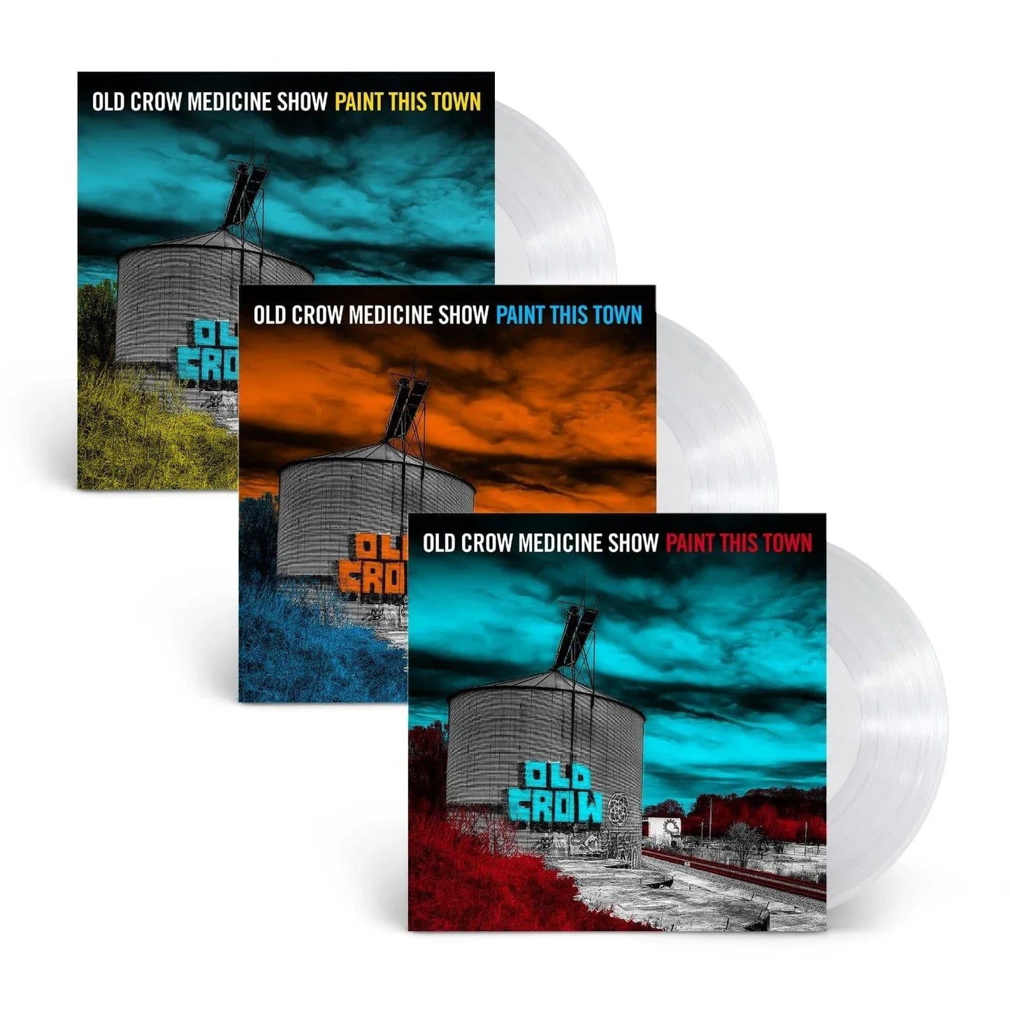 Old Crow Medicine Show - Paint This Town (Limited, Random Jacket, Clear Vinyl) (LP) - Joco Records