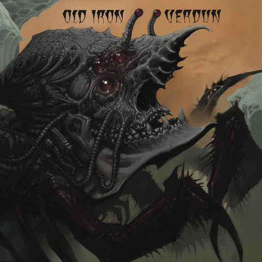 Old Iron/Verdun - Old Iron/Verdun Split EP (Clear & Orange Marble Vinyl) (LP) - Joco Records