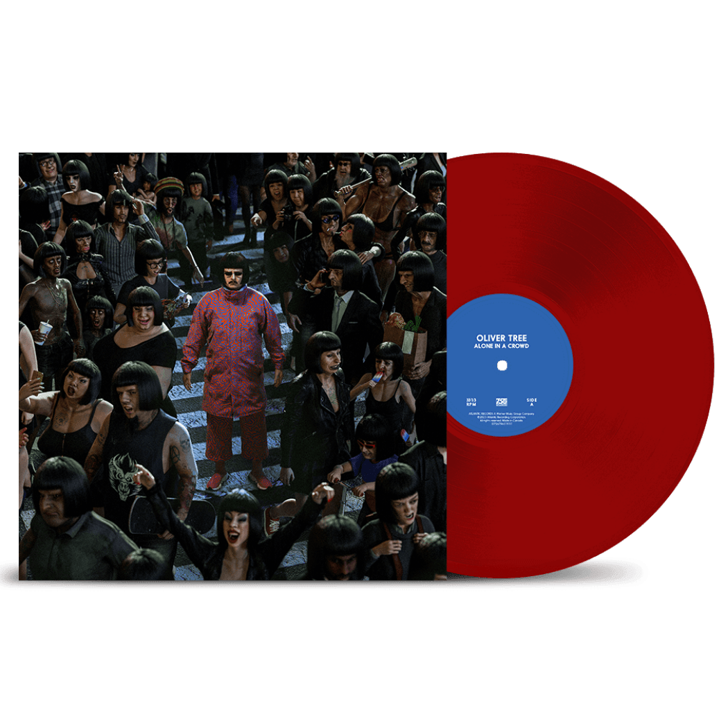 Oliver Tree - Alone In A Crowd (Indie Exclusive Edition, Red Vinyl) (LP) - Joco Records