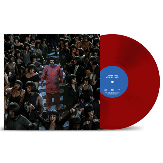 Oliver Tree - Alone In A Crowd (Indie Exclusive Edition, Red Vinyl) (LP) - Joco Records
