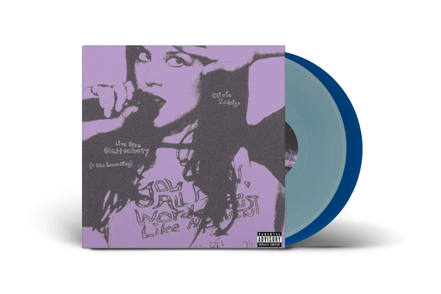 Olivia Rodrigo - Live From Glastonbury (A BBC Recording) (Light Blue Vinyl) (2 LP) - Joco Records