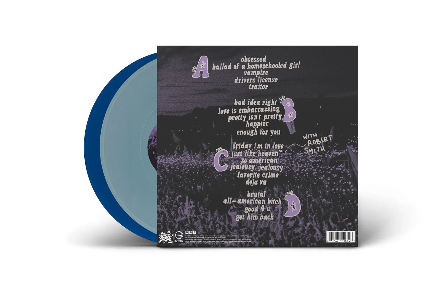 Olivia Rodrigo - Live From Glastonbury (A BBC Recording) (Light Blue Vinyl) (2 LP) - Joco Records