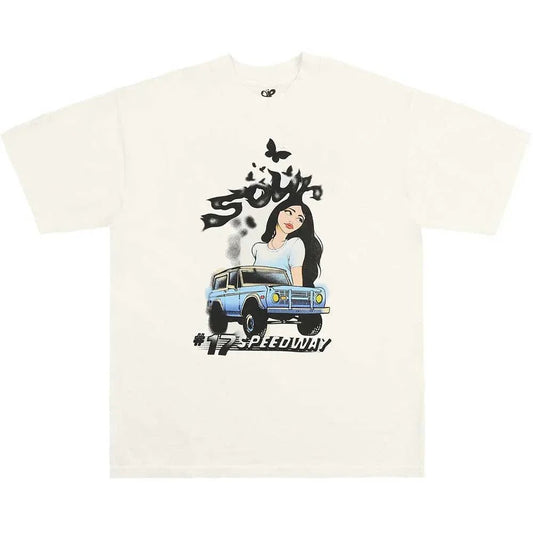 Olivia Rodrigo - Sour Airbrush (T-Shirt) - Joco Records
