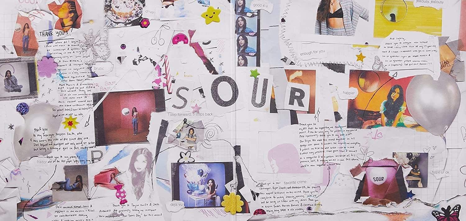 Olivia Rodrigo - Sour (Limited Edition Import, Gatefold, Crystal Vellum Vinyl) (LP) - Joco Records