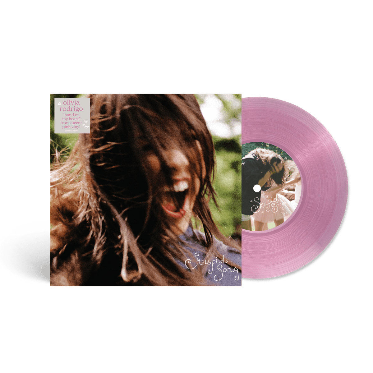 Olivia Rodrigo - Stupid Song/ Stupid Song (Piano Version) (Translucent Pink Color Vinyl) (7" Single) - Joco Records