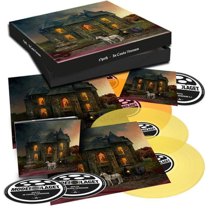Opeth - In Cauda Venenum (Connoisseur Edition) (Indie Exclusive, Clear Vinyl, Boxed Set, Remastered, Remixed) (2 LP) - Joco Records