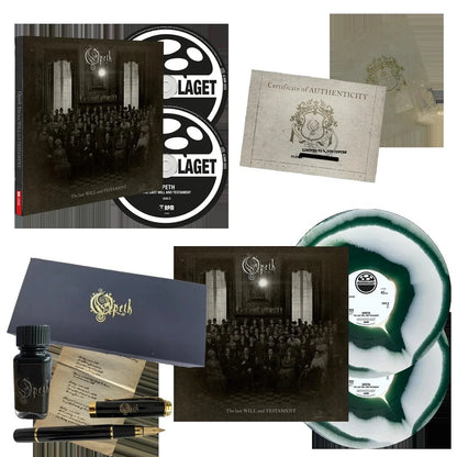 Opeth - The Last Will And Testament (Limited Box Set, White & Dark Green Vinyl) (CD, Blu-ray) (Vinyl Box Set) - Joco Records