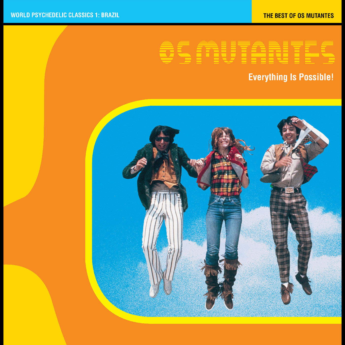 OS MUTANTES - Everything Is Possible! The Best Of Os Mutantes - World Psychedelic Classics 1 (Crystal Blue Persuasion Vinyl)
