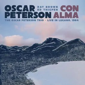 Oscar Peterson - Con Alma: The Oscar Peterson Trio Live In Lugano 1964 (RSD Exclusive, Limited Edition, Clear Vinyl, Blue) (RSD 11.24.23) - Joco Records