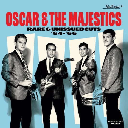 Oscar & The Majestics - Rare & Unissued Cuts '64-'66 (Red Vinyl) (10-Inch Vinyl) - Joco Records