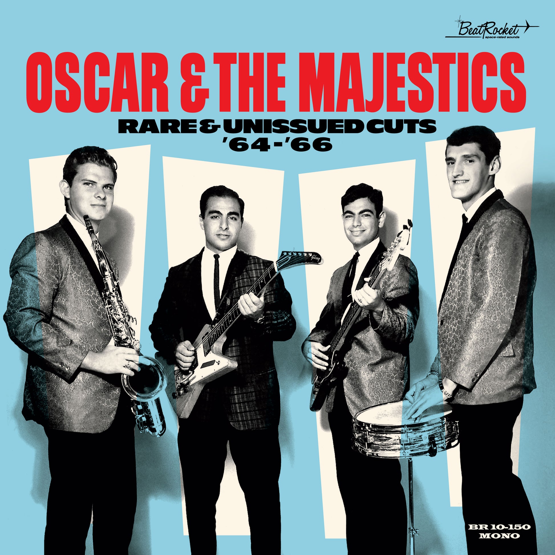 Oscar & The Majestics - Rare & Unissued Cuts '64-'66 (Red Vinyl) - Joco Records