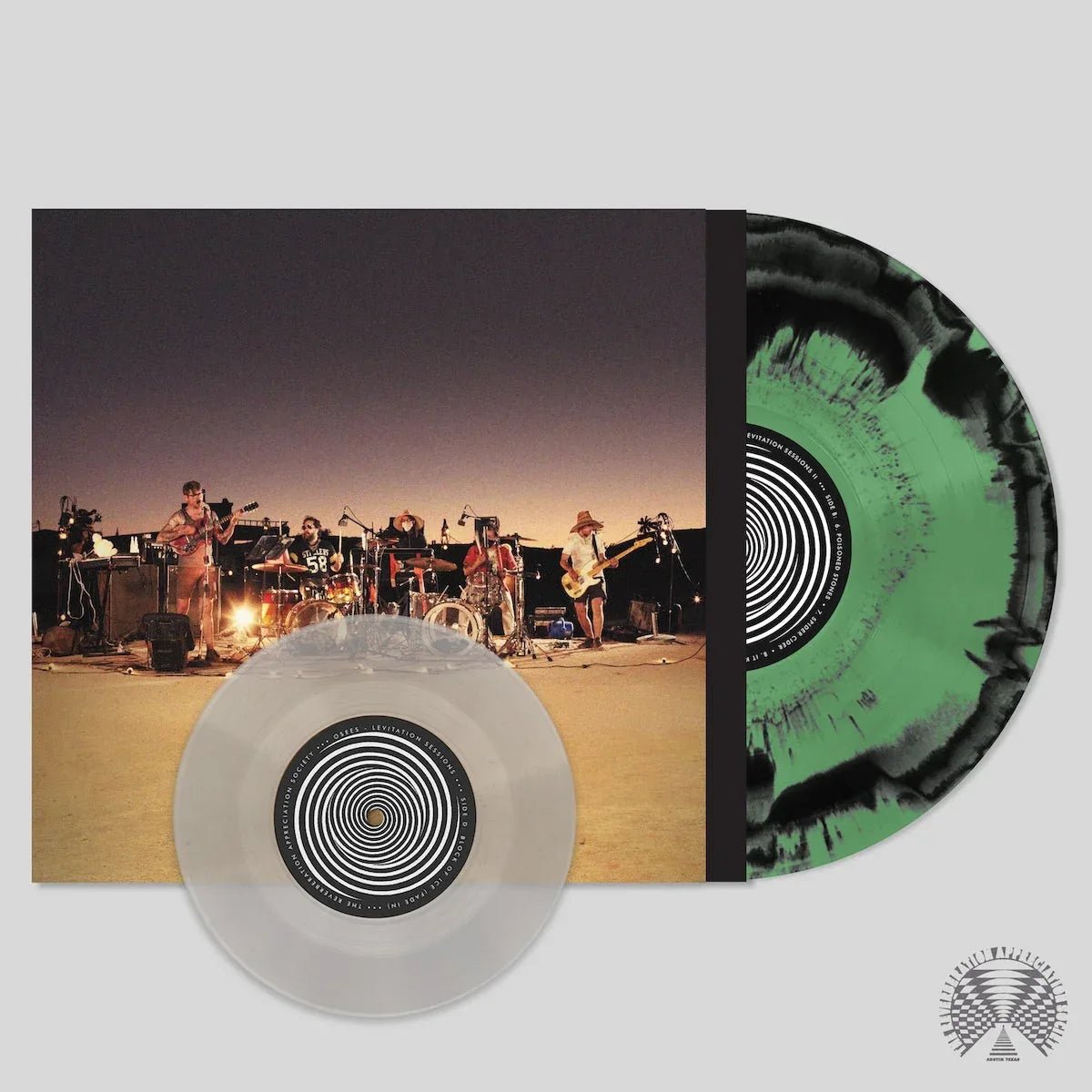 Osees - Levitation Sessions 1 (With Bonus 7", Clear Vinyl, Green Vinyl, Black) (2 LP) - Joco Records