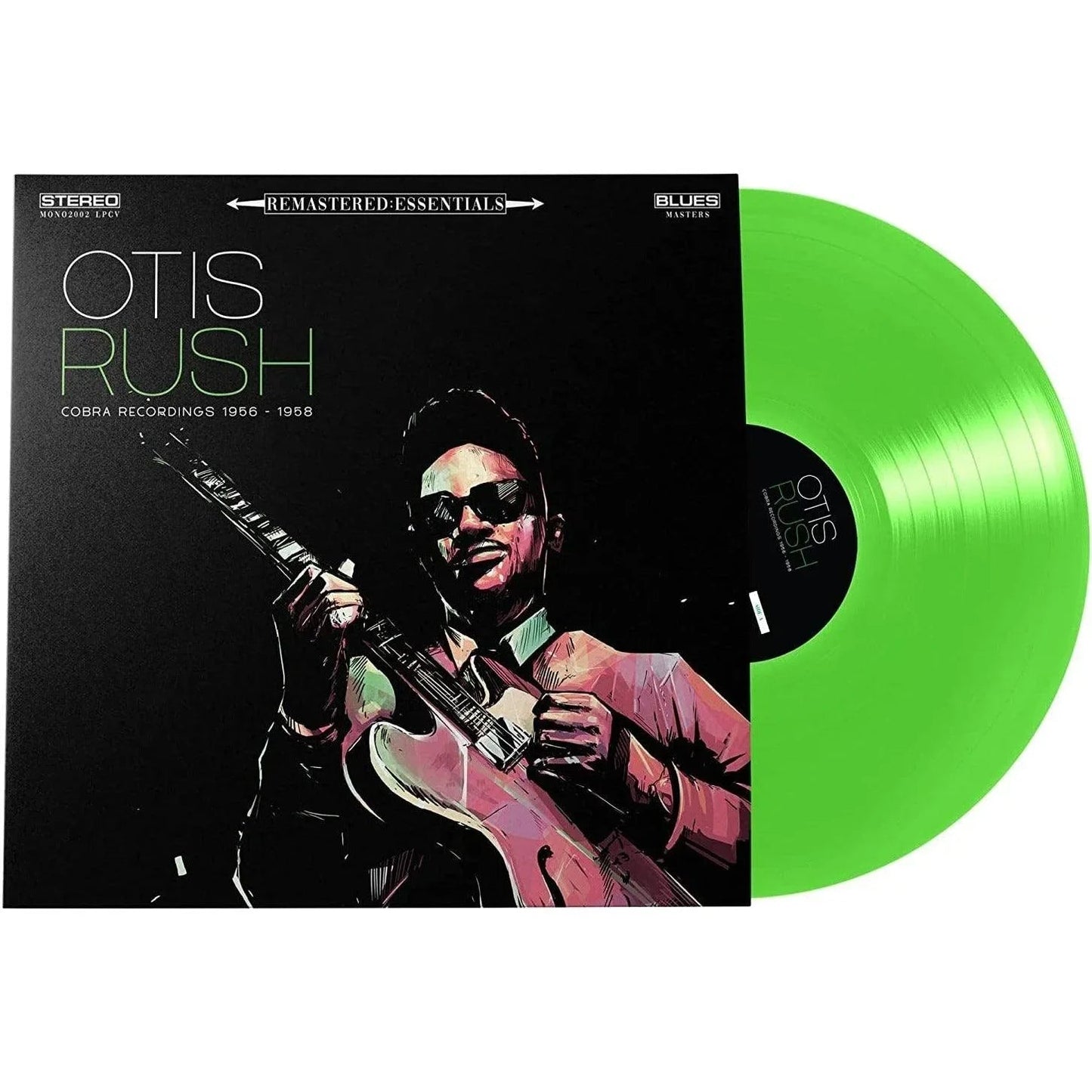 Otis Rush - Remastered Essentials - Cobra Recordings, 1956-1958 (100% Recyclable GVR Sound Injection Pressing, 180 Gram, Green Vinyl) (LP) - Joco Records