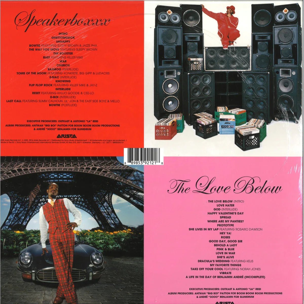 Outkast - Speakerboxxx: The Love Below (Limited Import) (2 LP) - Joco Records